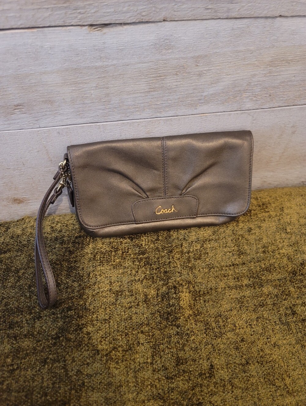 Coach Ashley Flap Wristlet
